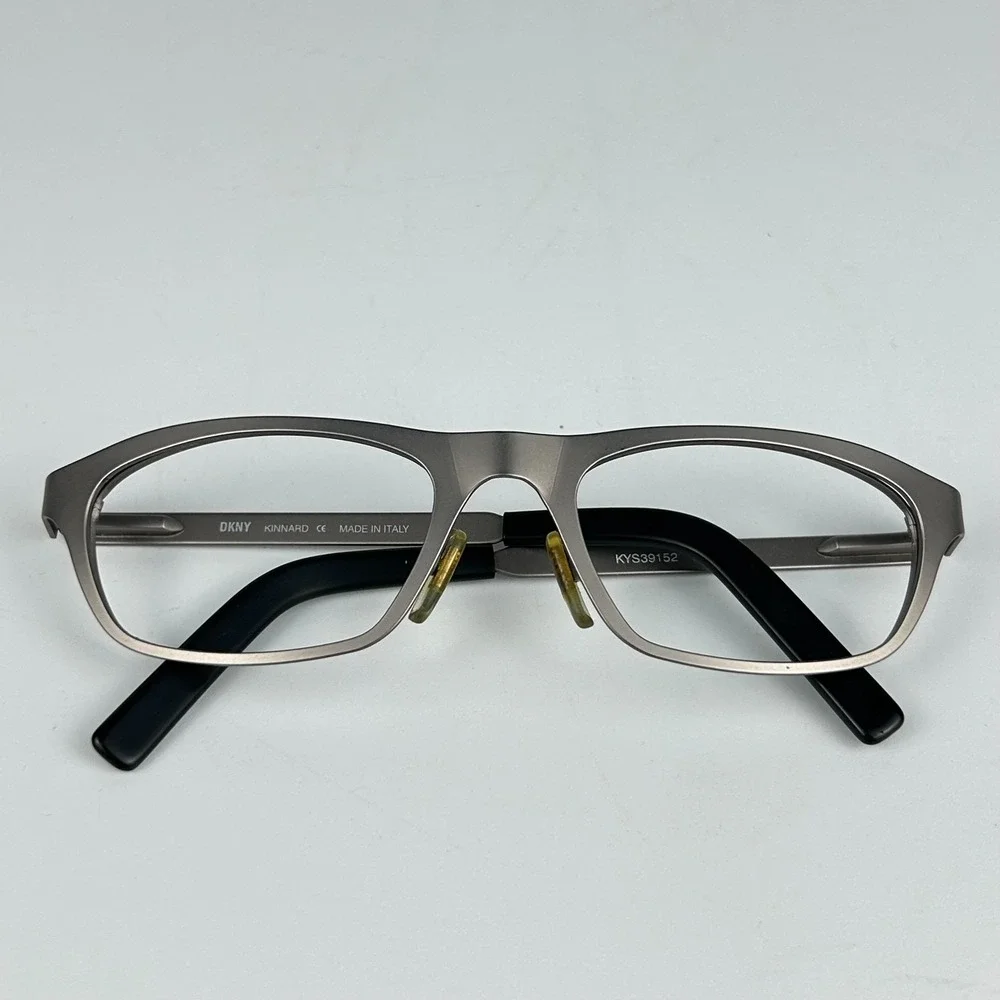 DKNY Kinnard KYS39152 012 Women's Eyeglasses Gray Metal Full Rim 60-14-135 mm‎